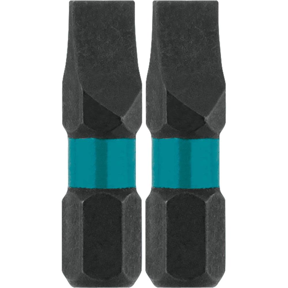 Makita Impact X #8 Slotted 1 Insert Bit 2/pk A-96621 from Makita - Intensery