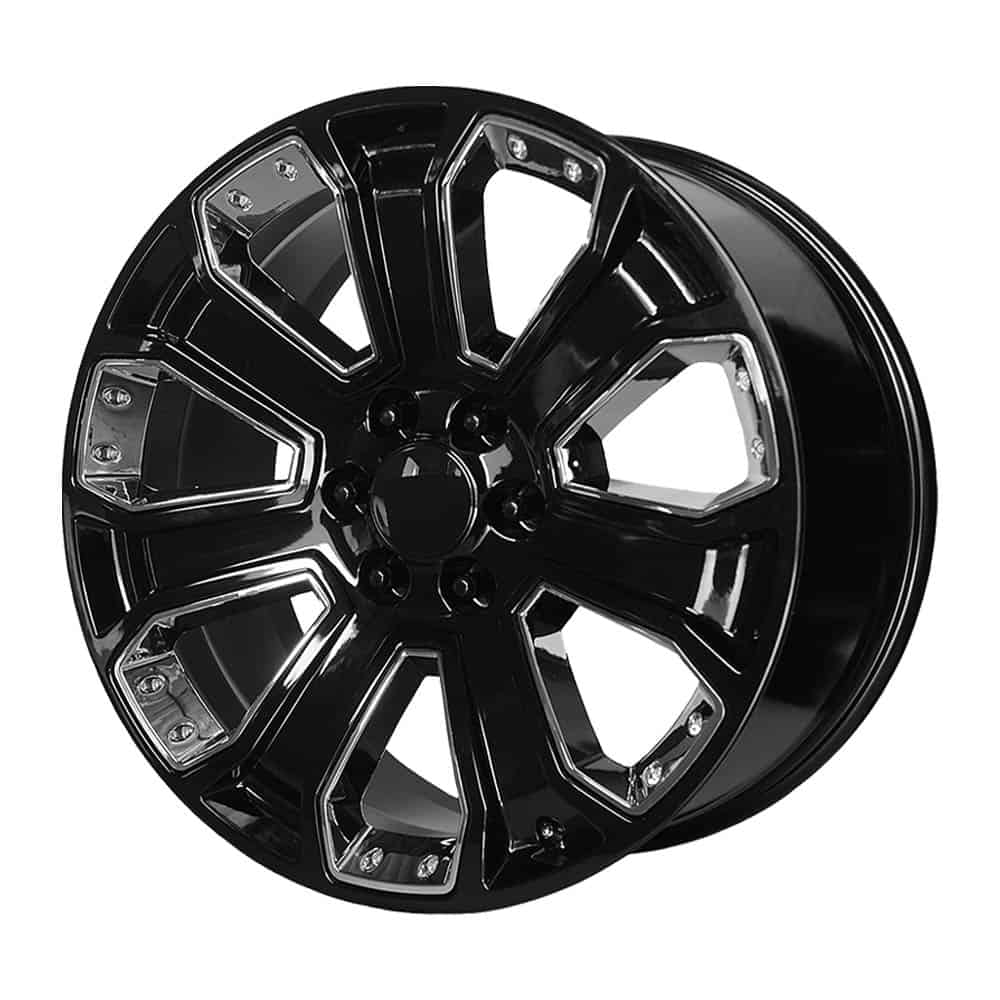 OE Creations PR113 PR113 22X9 6X5.5 G-BLK CHR ACC 24MM - Intensery