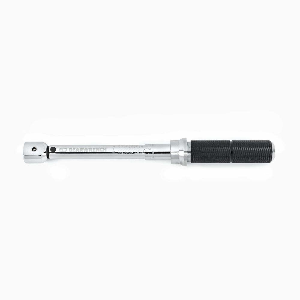 GEARWRENCH Preset Interchangeable Head Torque Wrench 5-25Nm 9mm x 12mm - Intensery