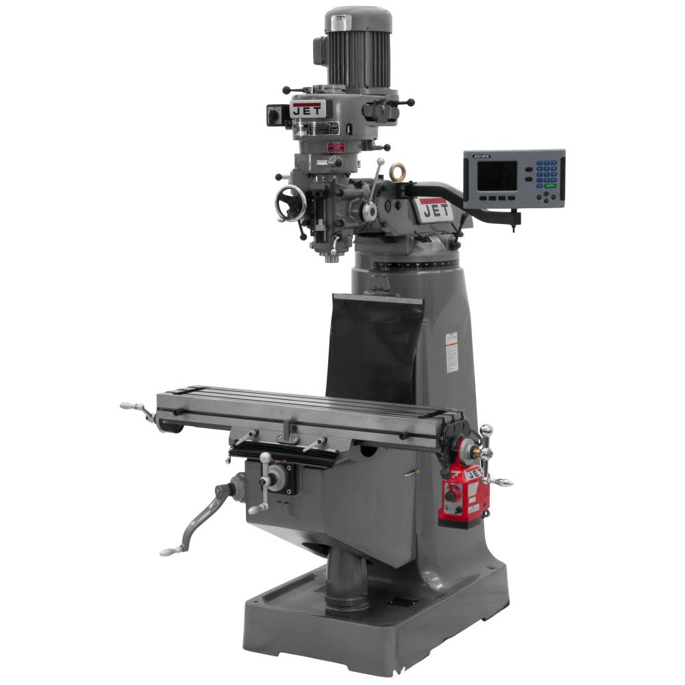 JET JTM-2 W 3X 200S (KNEE) X-PWRFD Vertical Milling Machine 690095 from JET - Intensery