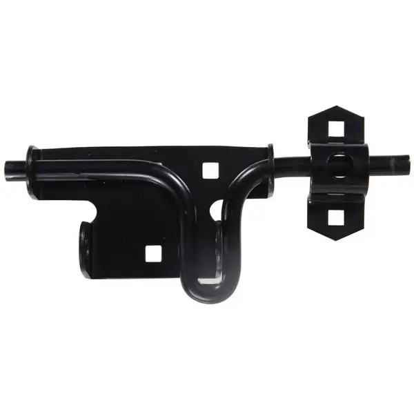 Hillman Black Slide Action Latch - Intensery