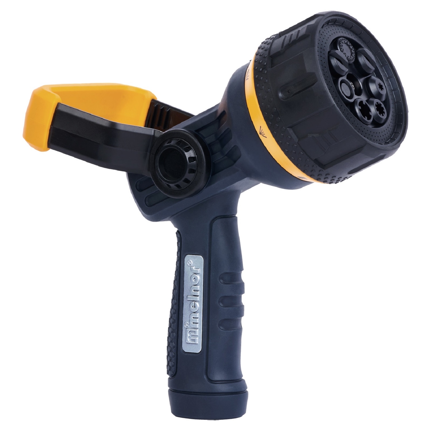 Melnor 7 Pattern Adjustable Metal High-Flow Hose Nozzle - Intensery