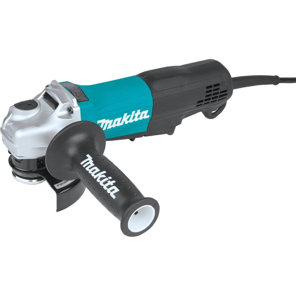 4-1/2 / 5 Paddle Switch Angle Grinder， with Non-Removable Guard - Intensery