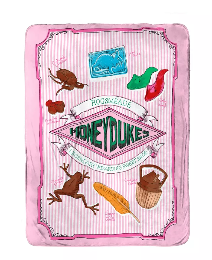 Jay Franco Harry Potter Honeydukes Silk Touch Throw， 70