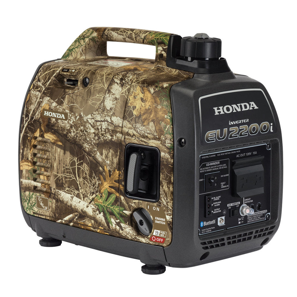 Honda Inverter Generator Gas Camo 121cc 2200W with CO Minder EU2200ITAN3 from Honda - Intensery