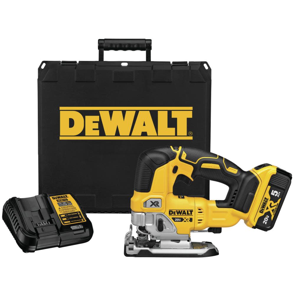 DEWALT XR 20-Volt Max Brushless Variable Speed Keyless Cordless Jigsaw (Battery Included) Kit - Intensery
