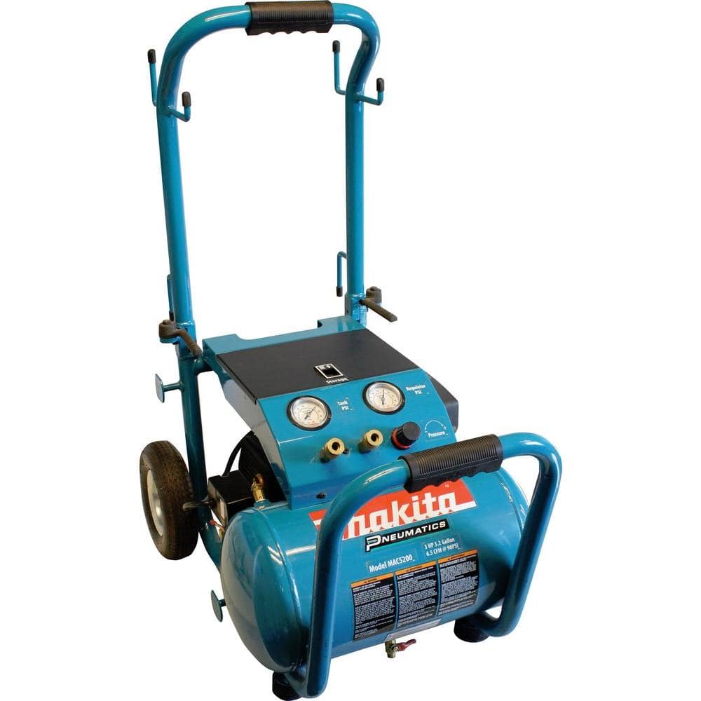 Makita 5.2 Gal. 3.0 HP Electric Single Tank Air Compressor MAC5200 - Intensery