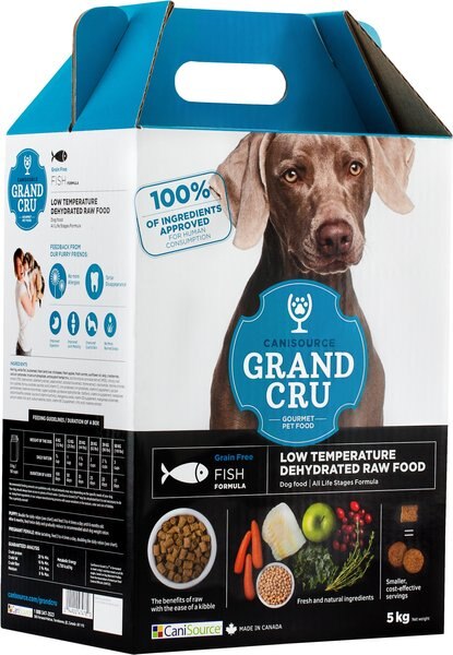 Canisource Grand Cru Fish Grain-Free Dehydrated Dog Food - Intensery