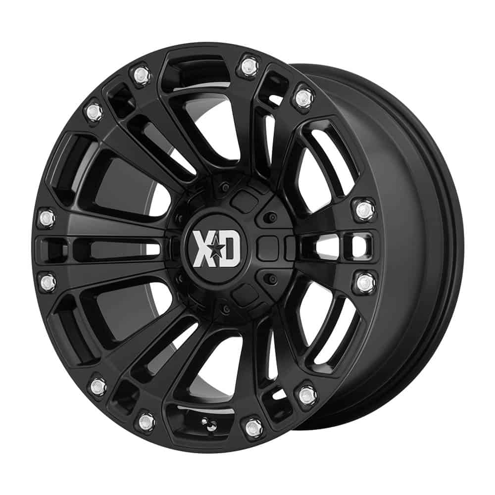 XD XD851 MONSTER 3 XD851 20X10 6X135/5.5 S-BLK -18MM - Intensery