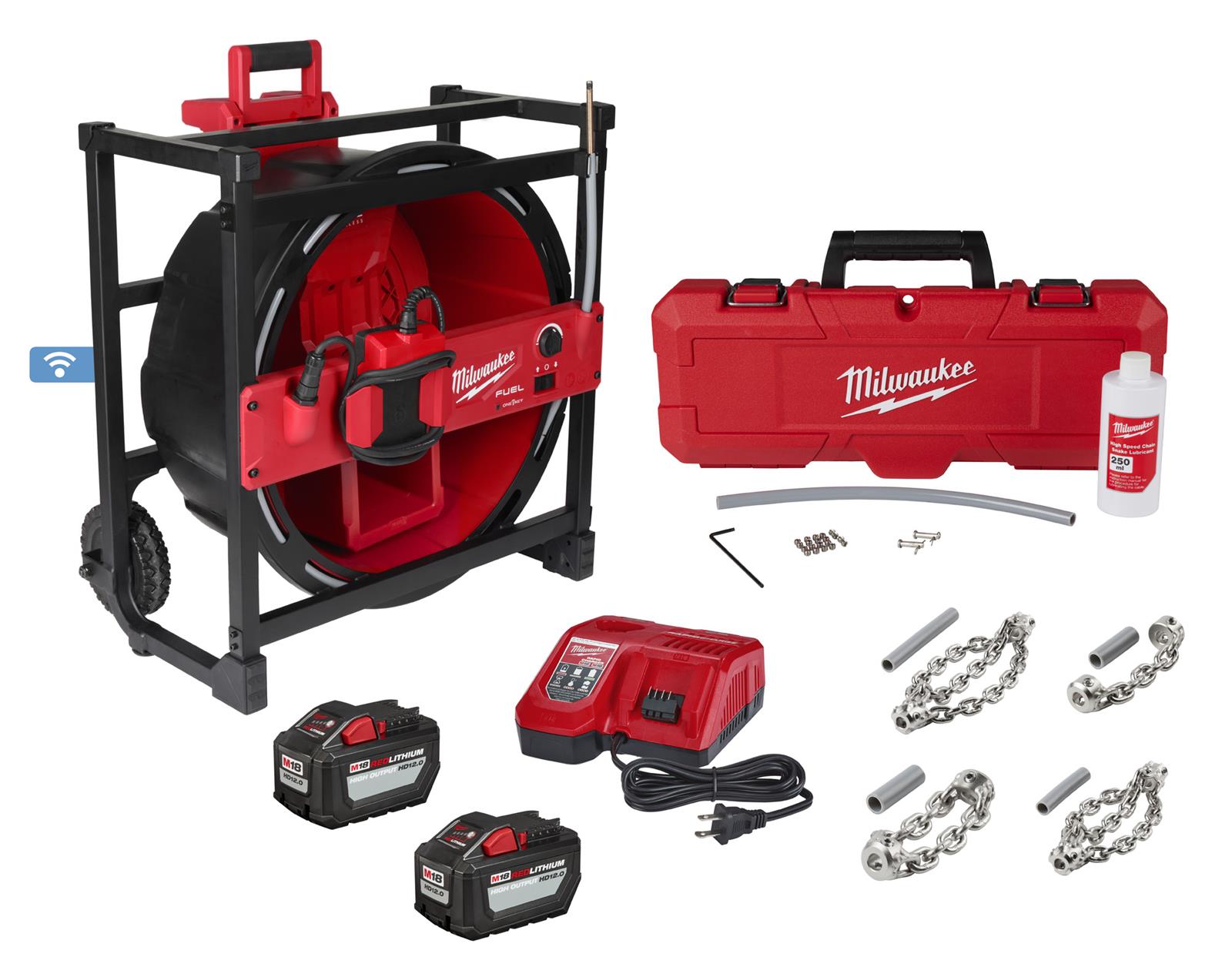 Milwaukee Tool 2819-22 Milwaukee M18 FUEL High-Speed Chain Snakes - Intensery