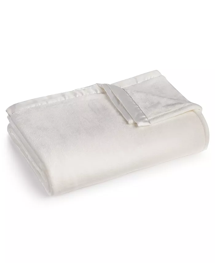 Berkshire Classic Velvety Plush Twin Blanket， Created For Macy's - Intensery