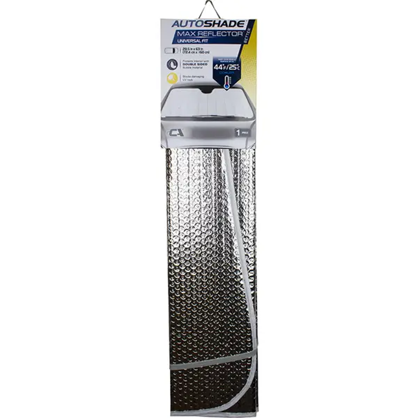Custom Accessories Universal Max Reflector Silver Sunshade - Intensery