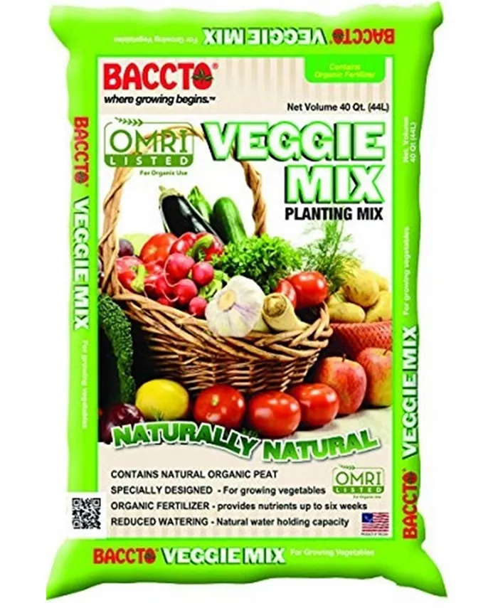 Michigan Peat Company Michigan Peat 1840 Veggie Mix， 40-quart - Intensery