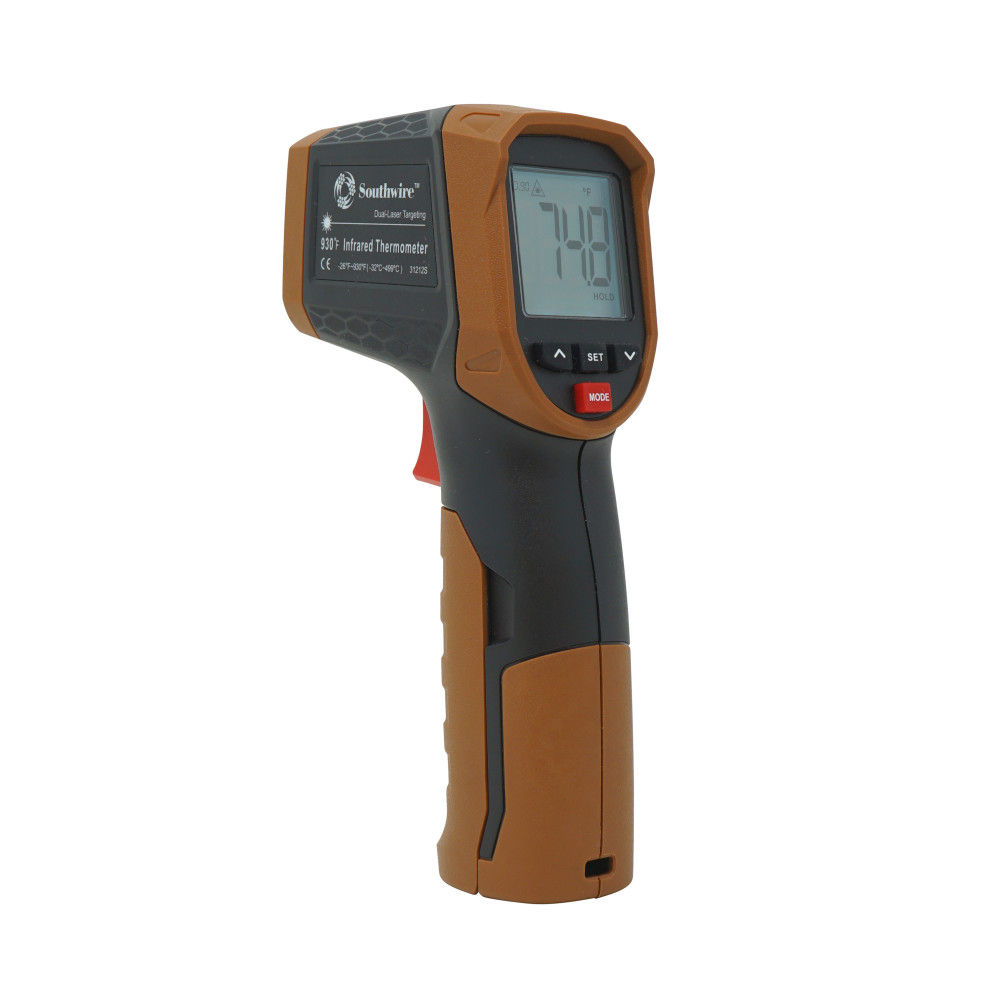 Southwire 930◦F Infrared Thermometer Dual Laser Targeting - Intensery