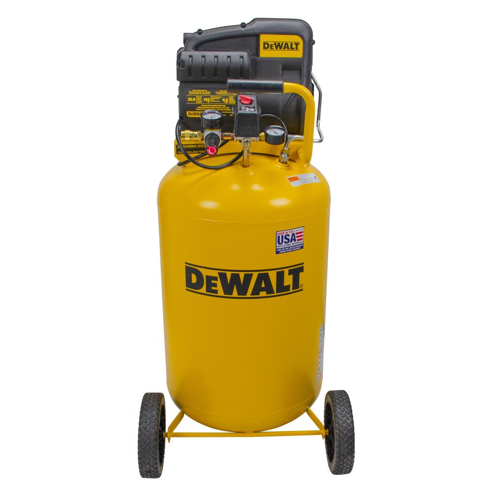 DEWALT 30-Gallon Portable 155-PSI Electric Vertical Air Compressor DXCMLA1983012 from DEWALT - Intensery