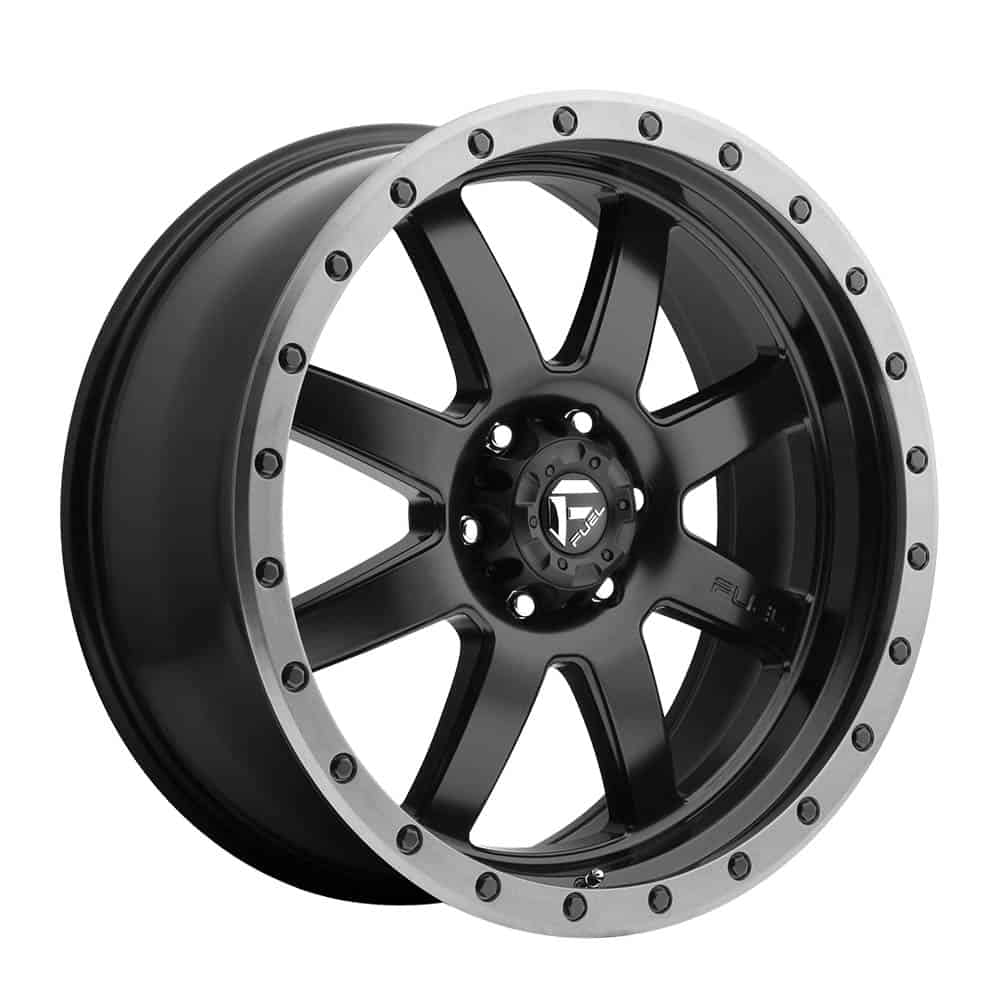 Fuel 1PC D551 TROPHY D551 18X9 5X150 MT-BLK-GBR 20MM - Intensery