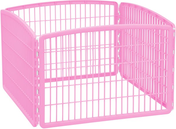 IRIS USA 4-Panel Dog Exercise Playpen， 24-in - Intensery
