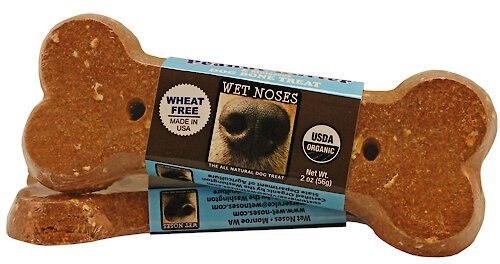Wet Noses Peanut Butter Molasses Big Bone Dog Treats - Intensery