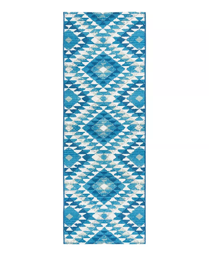 Bayshore Home Geo Outdoor GEO01 2' x 3' Area Rug - Intensery