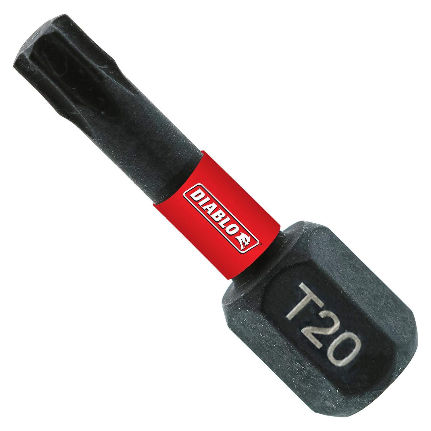 Diablo Torx #20 X 1 in. L Driver Bit Black Oxide 5 pk - Intensery