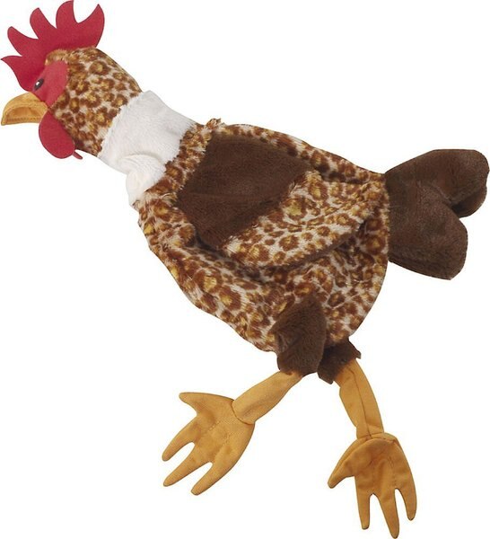 Ethical Pet Skinneeez Barnyard Series Chicken Stuffing-Free Squeaky Plush Dog Toy - Intensery