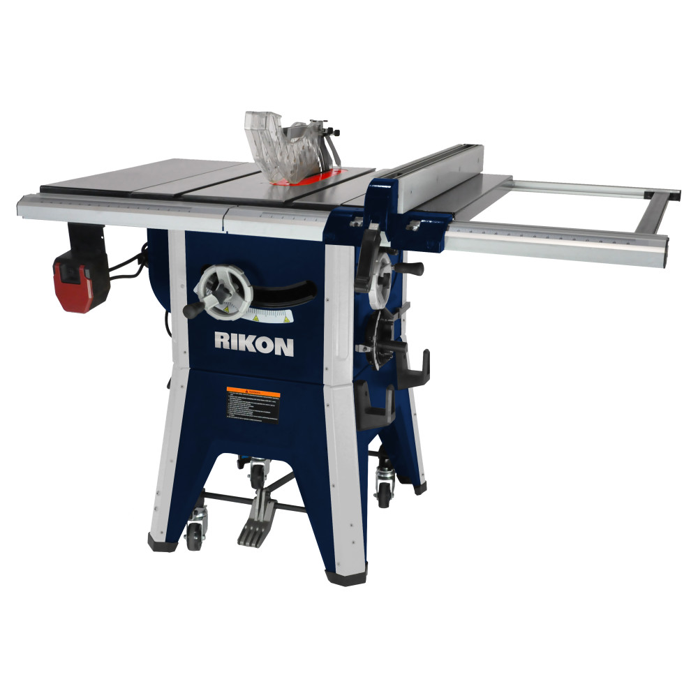 Rikon 10 Left Tilt Contractors Table Saw - Intensery