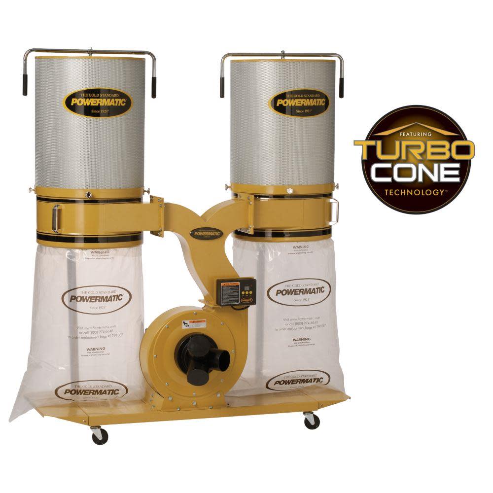 Dust Collector， 3 HP 1PH 230 V， 2-Micron Canister Kit - Intensery