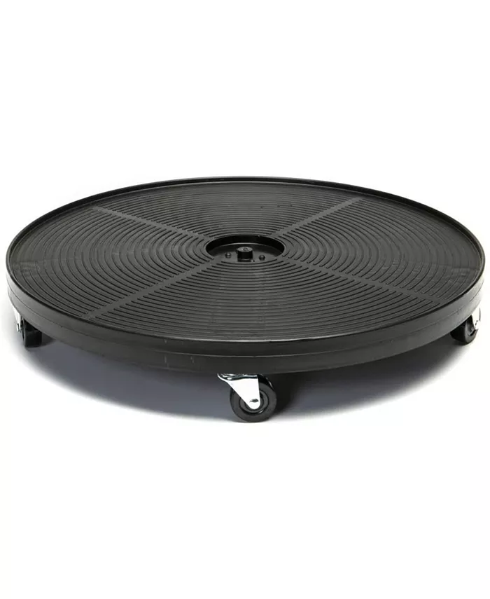 Devault (2400B) Plant Dolly， Black， 24-Inch - Intensery