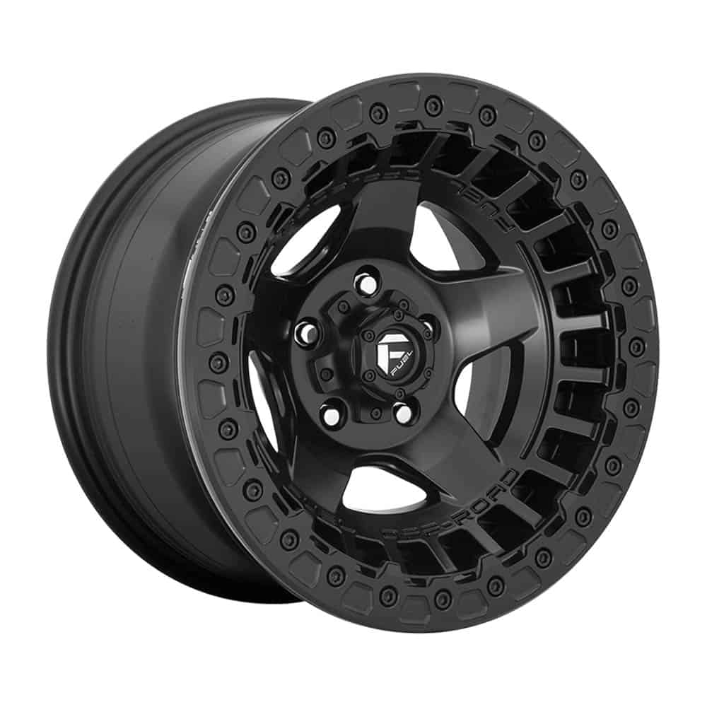 Fuel 1PC D118 WARP D118 17X9 6X5.5 MT-BLK -15MM - Intensery