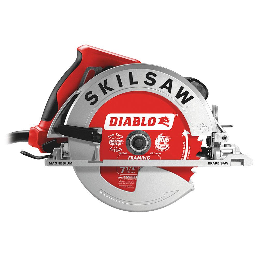 7-1/4 In. Magnesium SIDEWINDER  Circular Saw with Brake - Intensery