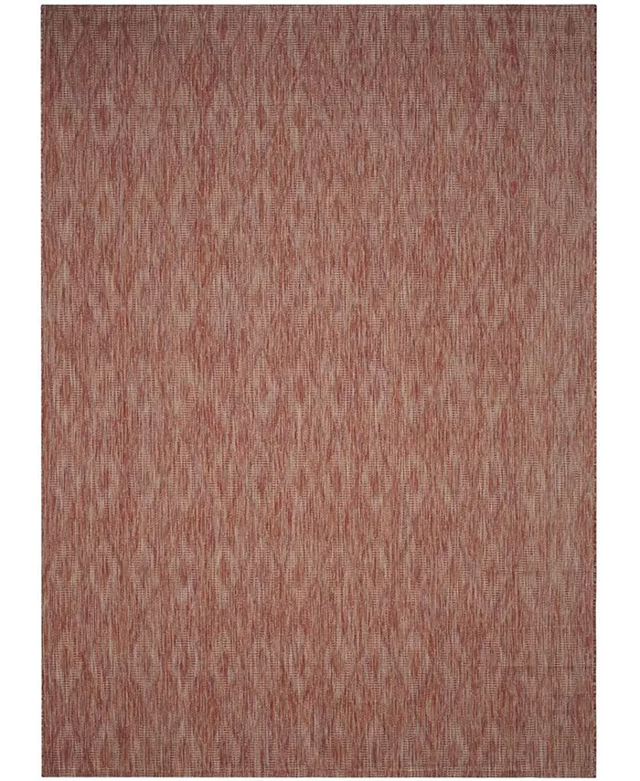 Safavieh Courtyard Red 9' x 12' Outdoor Area Rug - Intensery