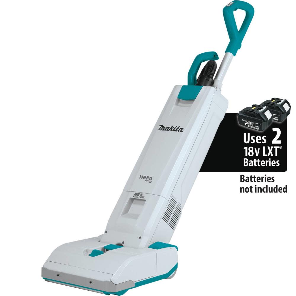 Makita 18V X2 (36V) LXT® Lithium-Ion Brushless Cordless 1.3 Gallon HEPA Filter 12” Upright Vacuum， Tool Only - Intensery