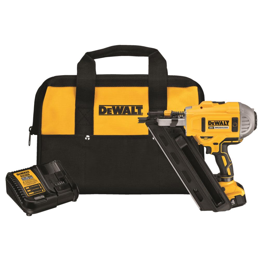 DCN692M120V MAX* XR Lithium Ion Brushless Dual Speed Framing Nailer (DCN692M1) - Intensery