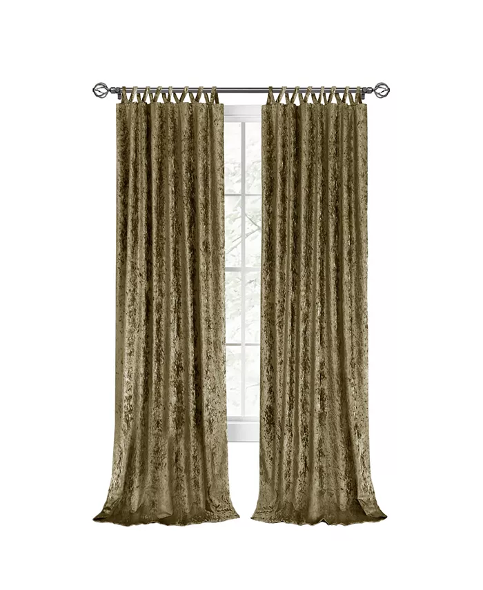 Achim Harper Criss Cross Window Curtain Panel， 50x63 - Intensery