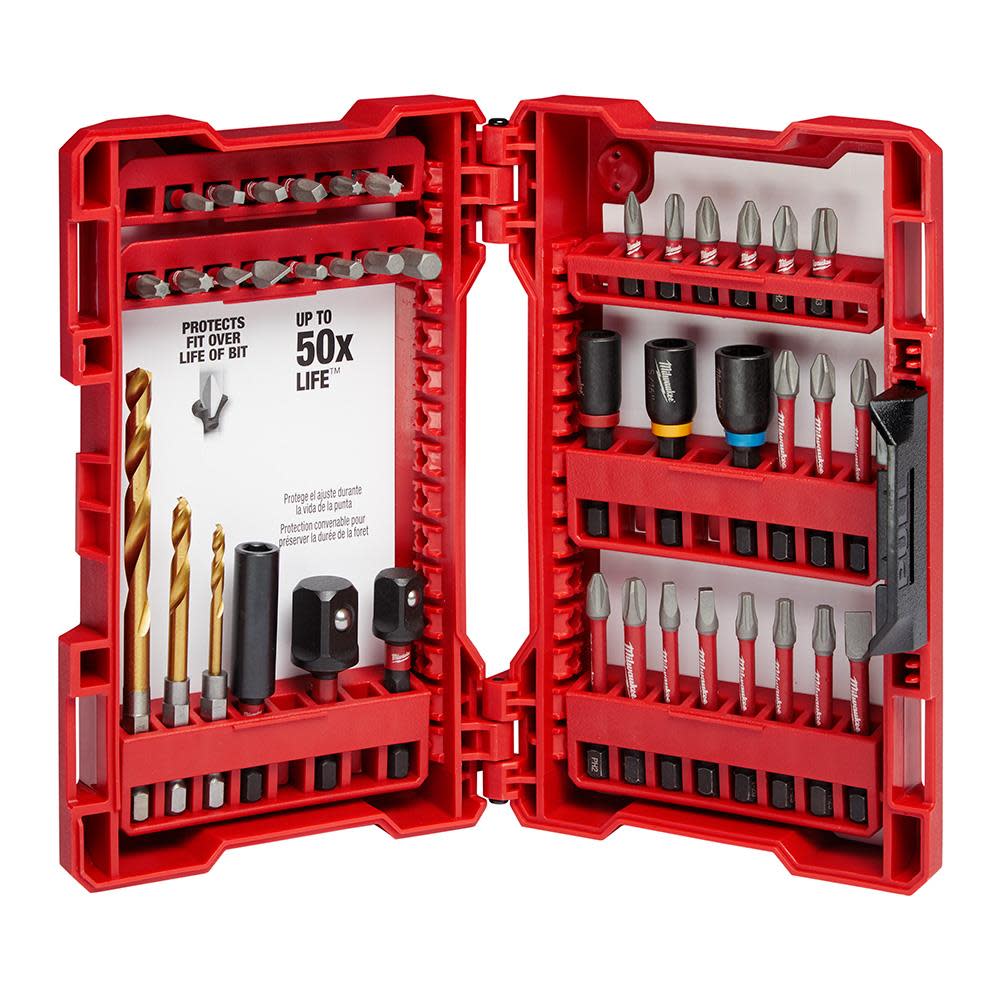 SHOCKWAVE™ 40-Piece Impact Duty Drill and Driver Bit Set - Intensery