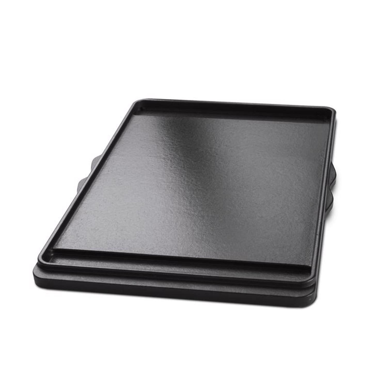 Weber Spirit 300 \u0026 SmokeFire Cast Iron/Porcelain Griddle 17.4 in. L X 12.1 in. W 1 pk - Intensery
