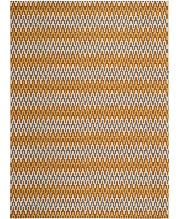 Safavieh Hampton Camel and Brown 8' x 11' Outdoor Area Rug - Intensery