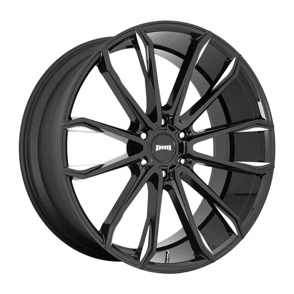 DUB 1PC S252 CLOUT S252 24X10 6X5.5 GL-BLK-MIL 30MM - Intensery