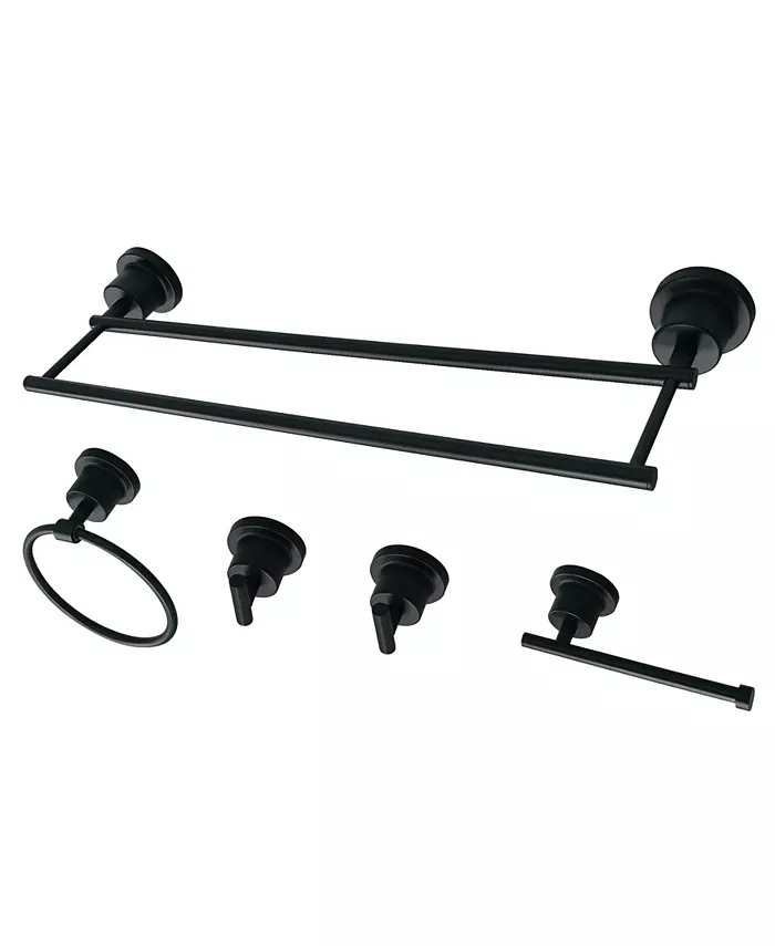 Kingston Brass Concord Mondern 5-Pc. Bathroom Accessory Set - Intensery