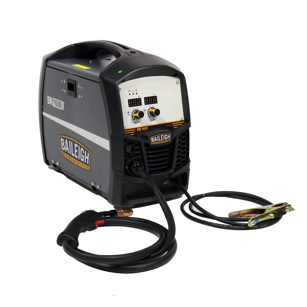 Baileigh BW-160M Dual Voltage Inverter MIG Welder 160A - Intensery