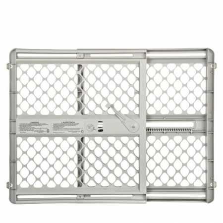 North States III Pressure Mounted Pet Gate  White (26