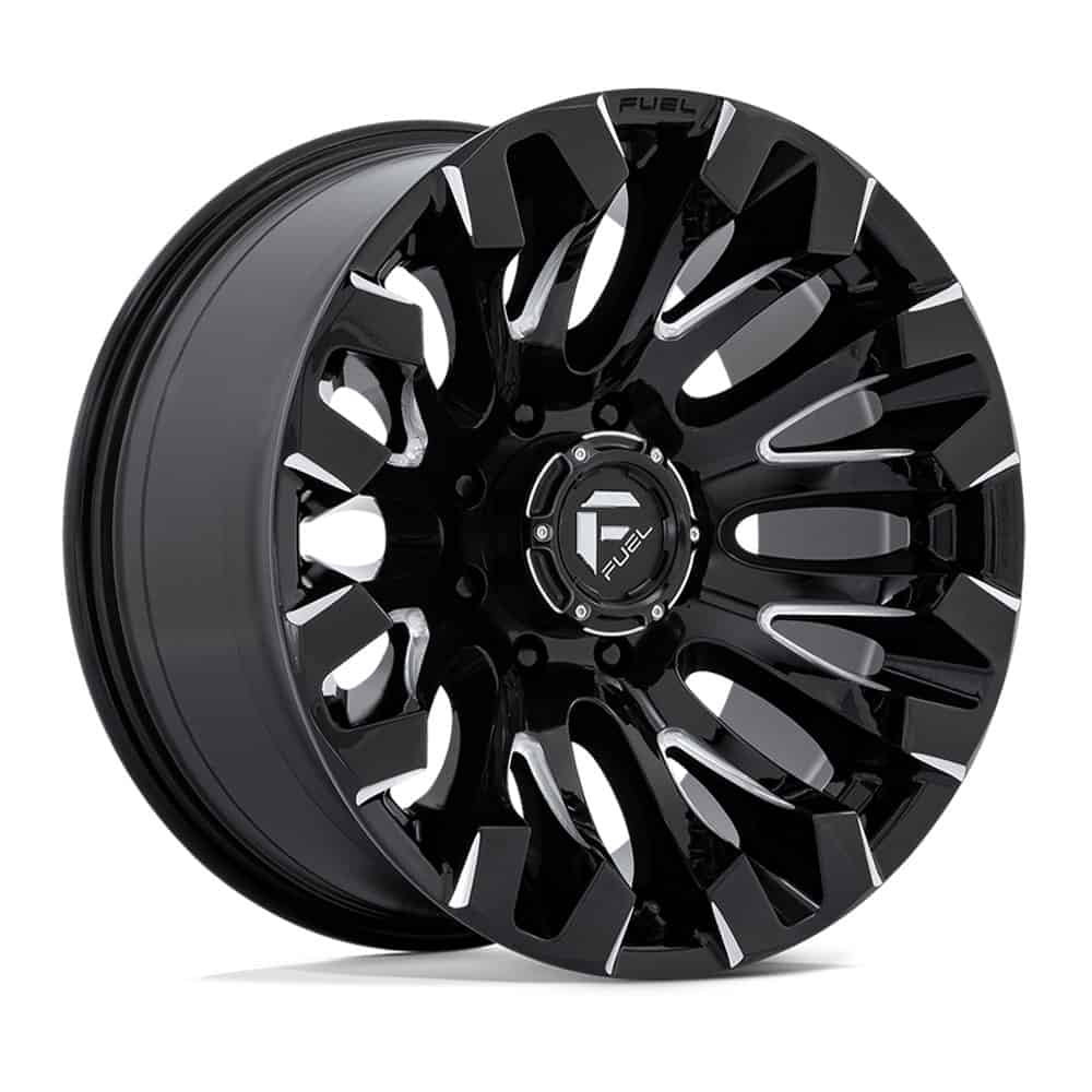 Fuel 1PC Wheels D828 20X10 8X6.5 G-BLK-MILL -18MM - Intensery