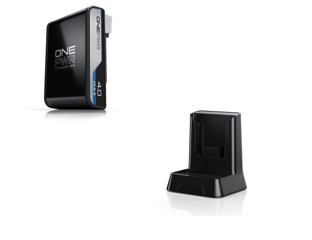 Hoover ONEPWR 4Ah Max Lithium Ion Battery and Battery Charger Bundle - Intensery