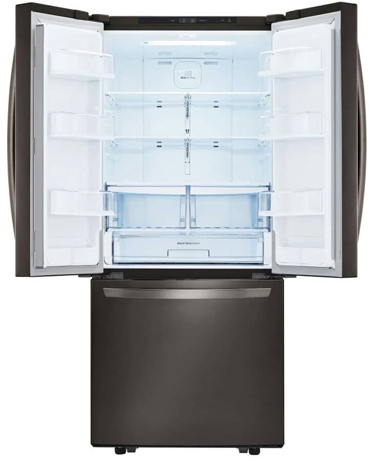 LG 22 Cu. Ft. Black Stainless Steel French Door Refrigerator - Intensery