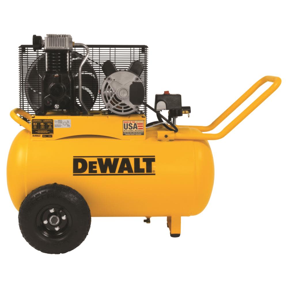 DEWALT Air Compressor Portable Horizontal Electric 20 Gallon 200 PSI DXCM201 from DEWALT - Intensery