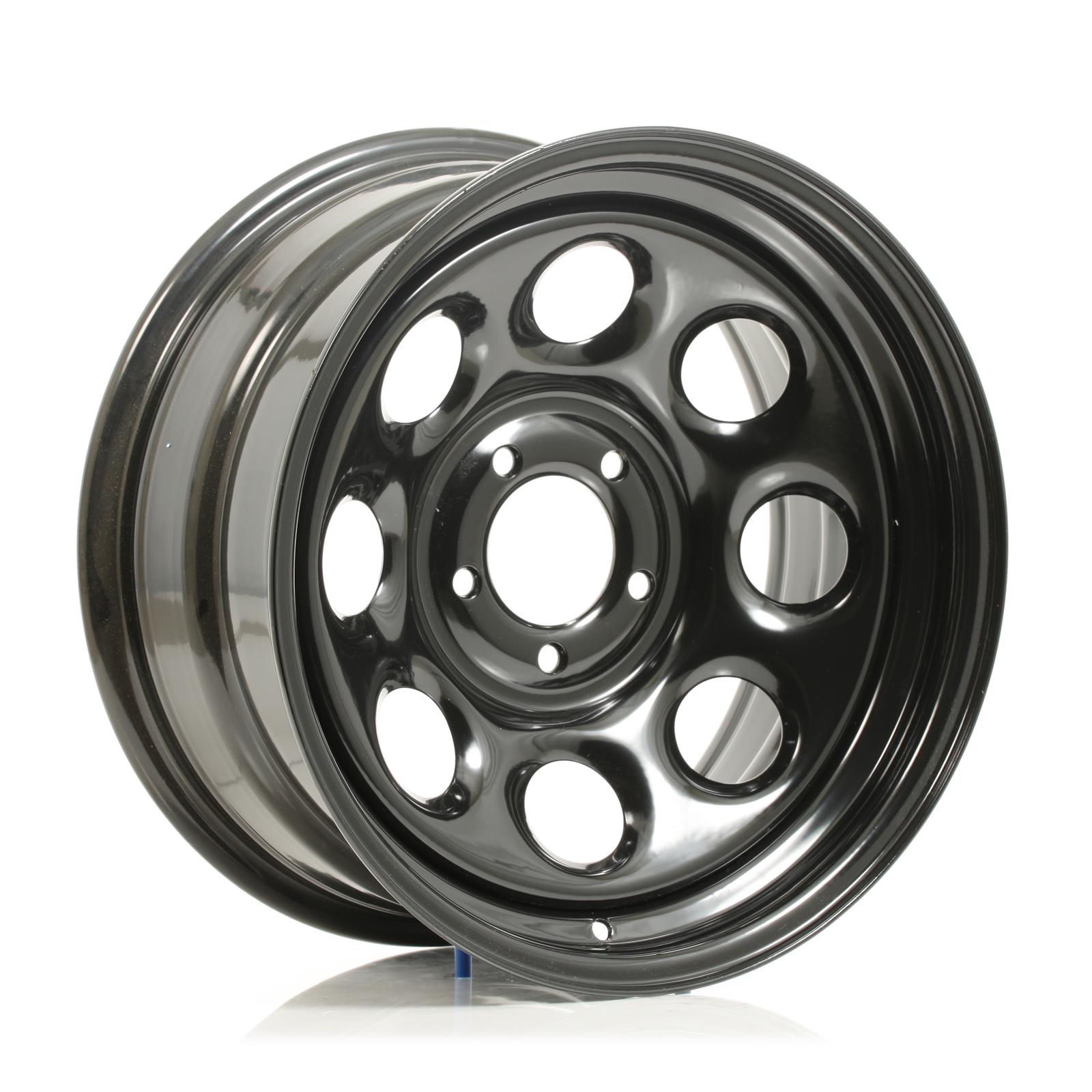 Cragar 1729415014B Cragar Soft 8 Black Wheels - Intensery