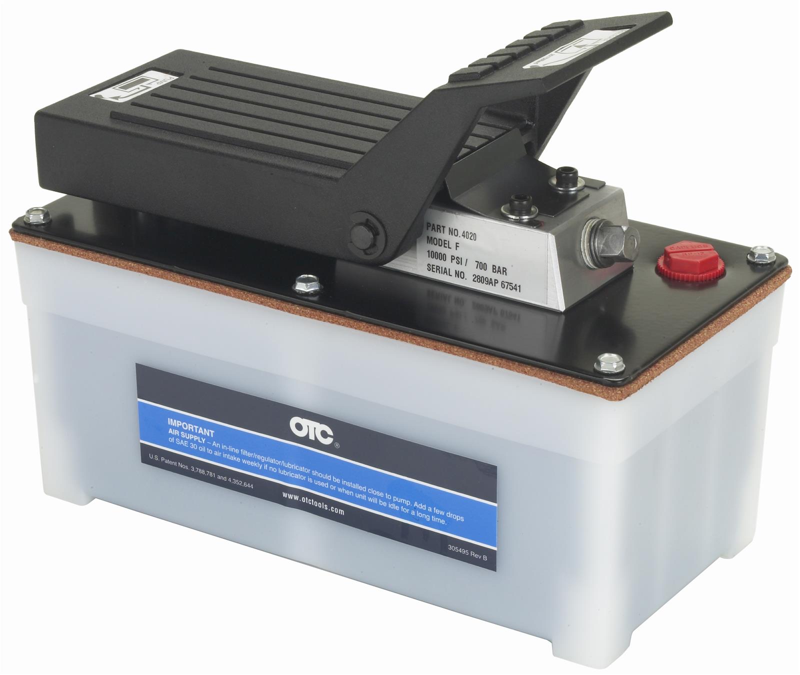 OTC Tools 4020 OTC Air/Hydraulic Pumps - Intensery