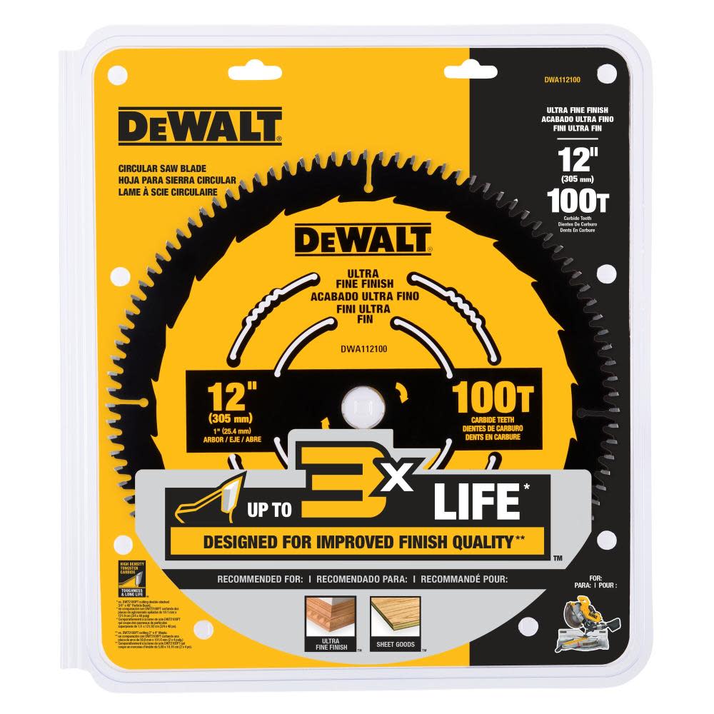 DEWALT Circular Saw Blade 12 100T - Intensery