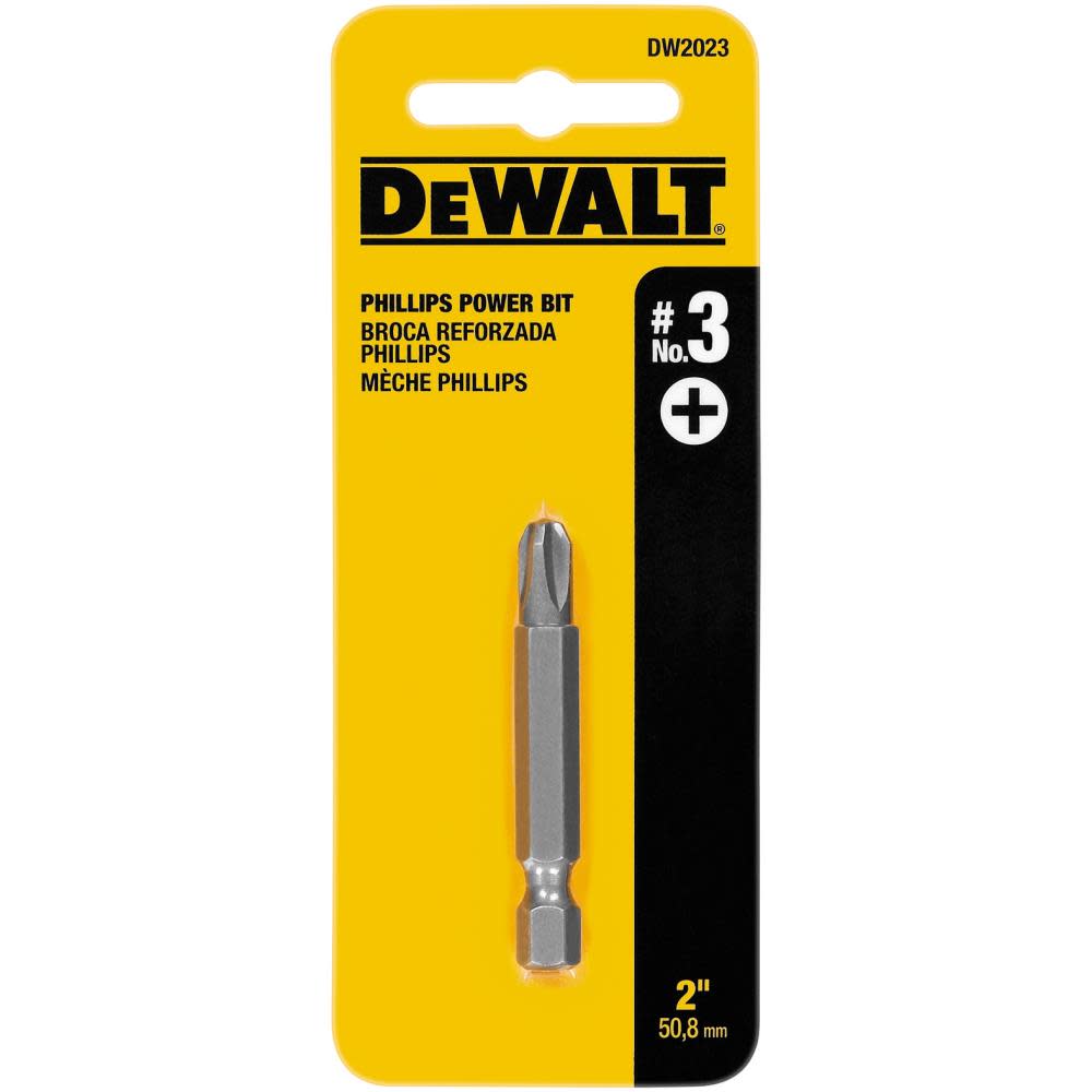 DEWALT #3 Phillips 2 Power Bit - Intensery
