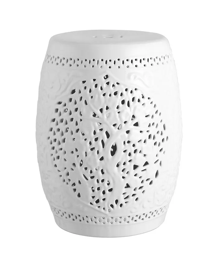 JONATHAN Y Tree Garden Stool - Intensery